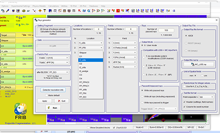 Rays Generator Locations